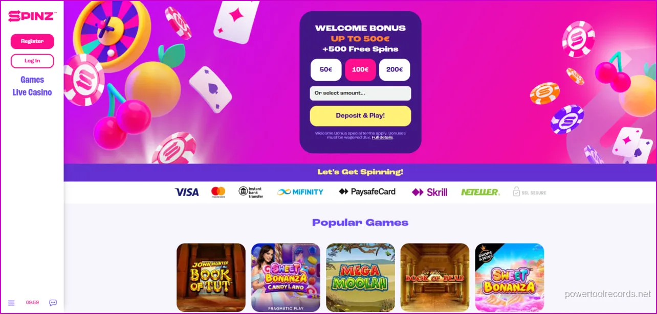 Spinz Casino New Zealand: Full Player Guide
